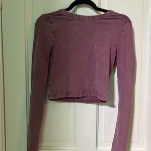 Purple Pacsun Long Sleeve Top